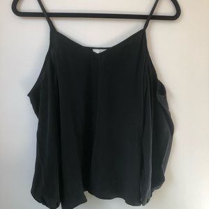 Joie Black Cold shoulder top